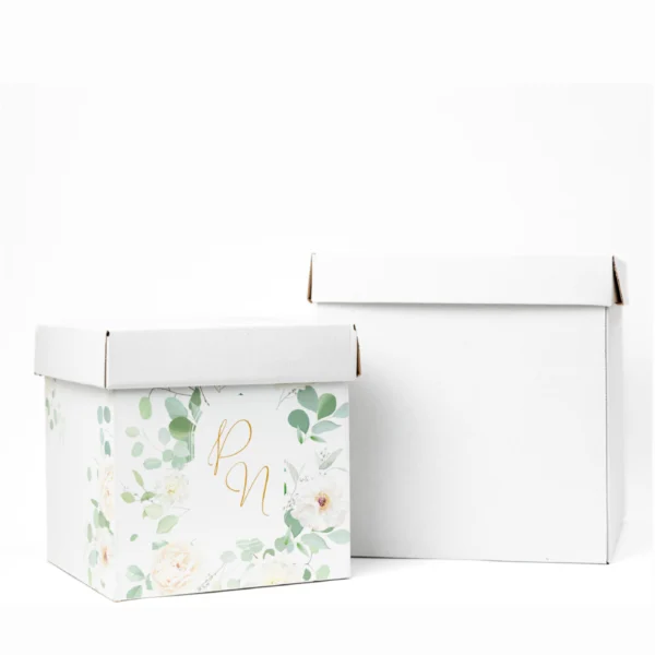 La Caja de Contribución de Printaton es el detalle perfecto para bodas, cumpleaños o eventos especiales. Diseñada para recibir sobres, tarjetas o mensajes de tus invitados, combina elegancia y funcionalidad. Puedes personalizarla con nombres, fechas o frases especiales para que combine con la temática de tu celebración. Un toque único que complementa la decoración y guarda los recuerdos más significativos del día.