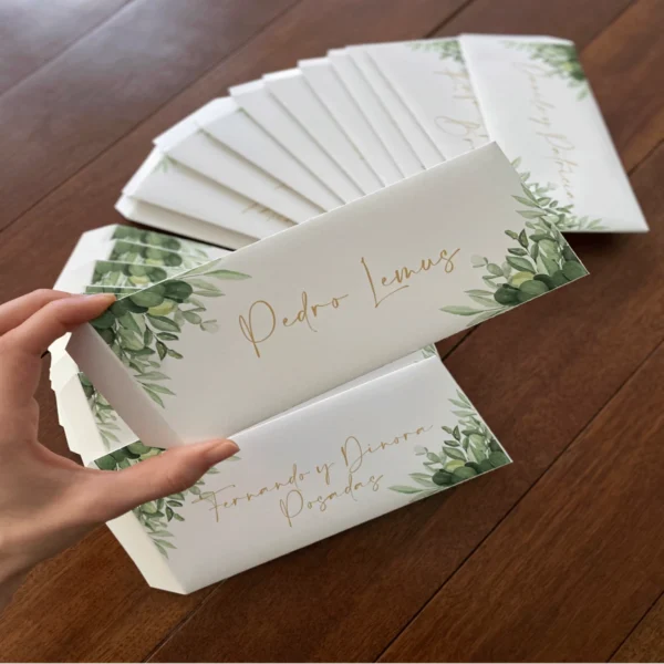 Sobres persoalizados para cualquier evento, bodas, babyshower, cumpleaños, bautizos, bodas, despedidas de soltero, quiteños etc