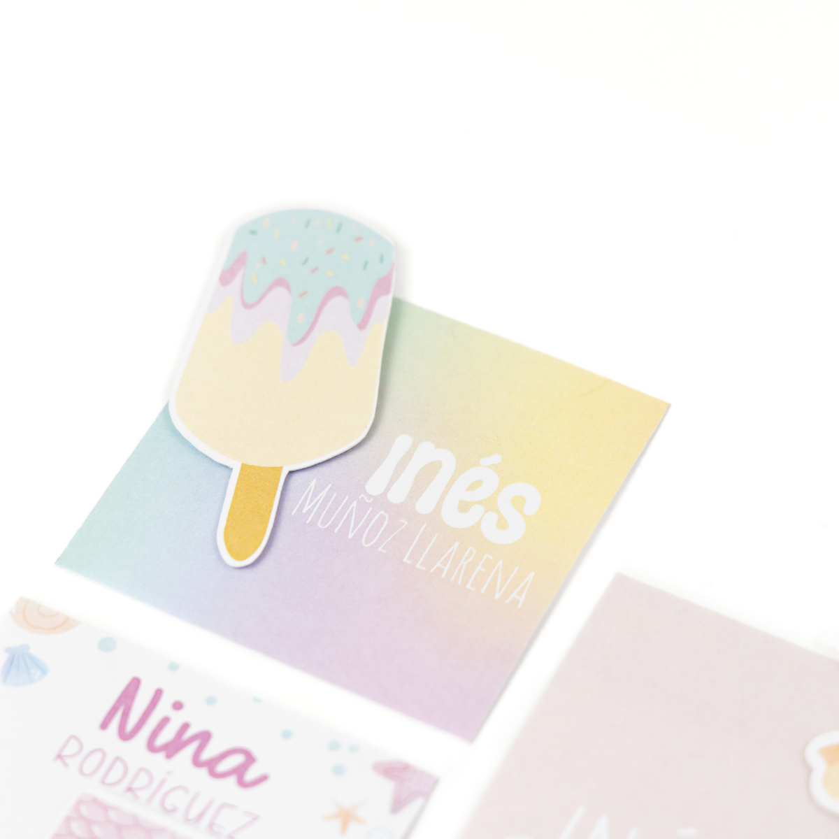 Tarjetas de Regalo con Aplicación 3D Para Niña - Imagen 2