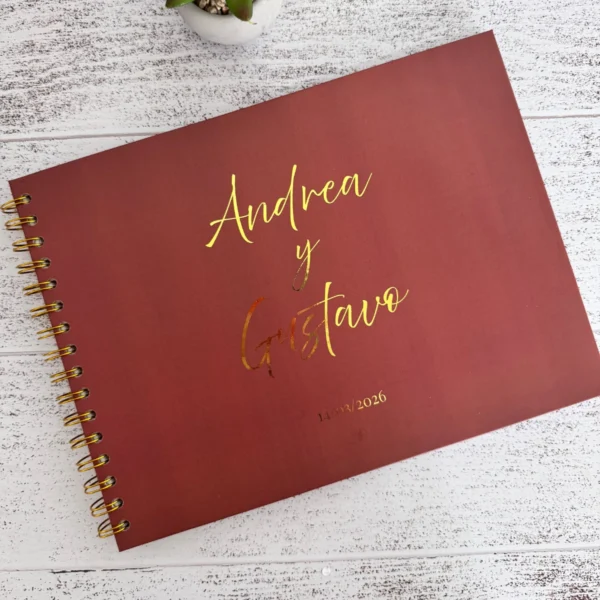 Guestbook personalizado Libro de invitados boda Guestbook con foil Guestbook con fotos Libro de recuerdos para eventos Guestbook elegante Guestbook aniversario Libro de firmas personalizado Guestbook boda único Guestbook con mensajes y fotos
